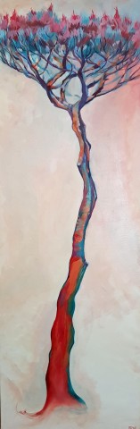 High heels, 50x150cm, olieverf op linnen, 2016